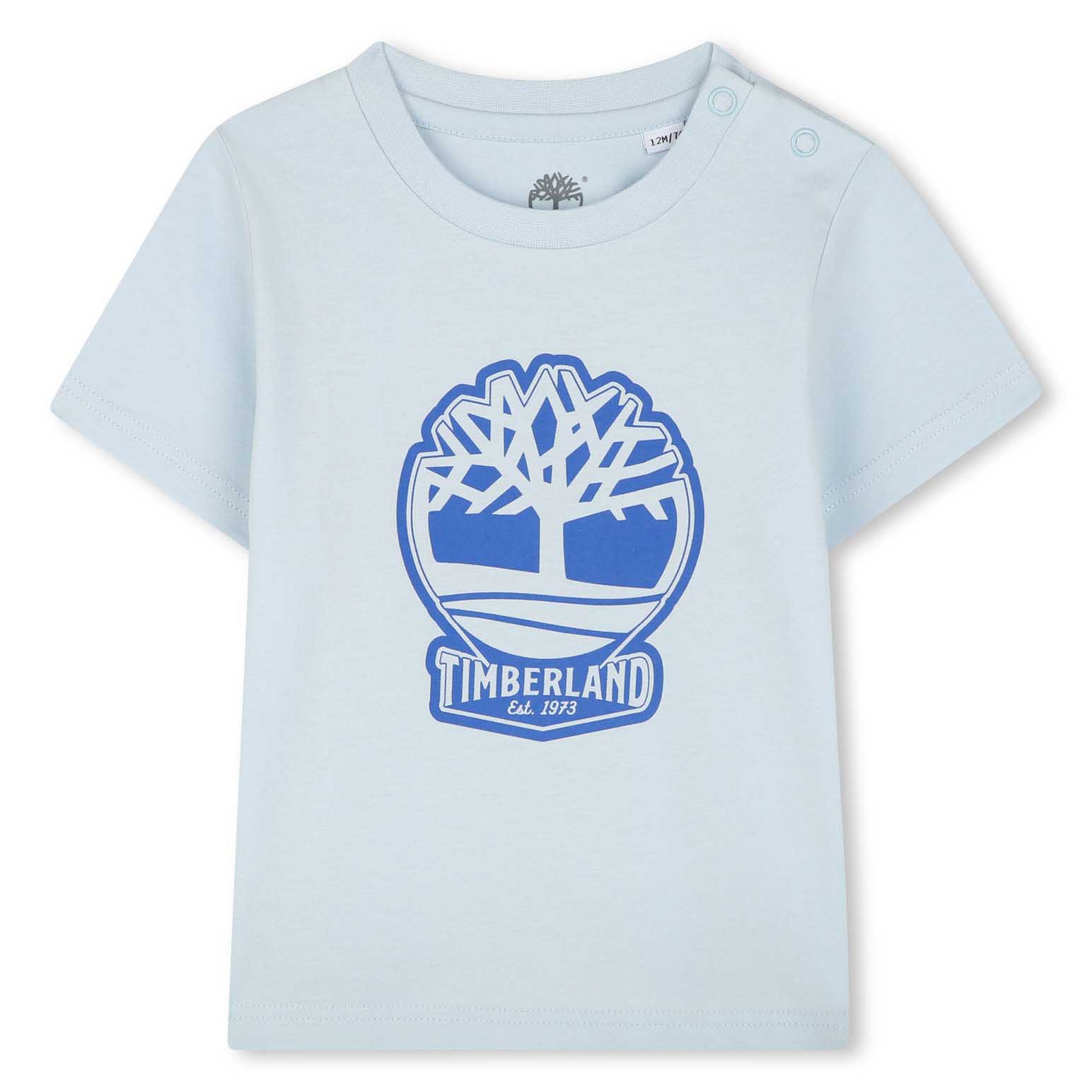 Timberland Short Sleeves Logo T-Shirt 2-4Y